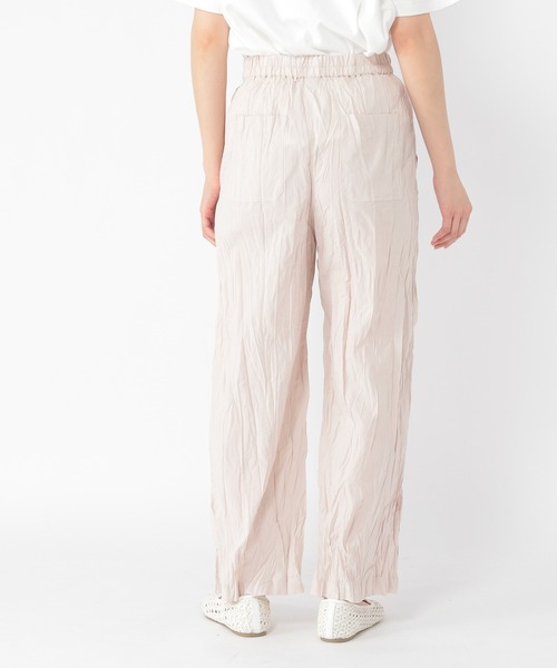 studio CLIP(スタディオクリップ)の「コットンレーヨンブロードワッシャーパンツ(その他パンツ・レディース・ラベンダー/ライトグリーン/ライトベージュ・LARGE/MEDIUM)」の10枚目の写真