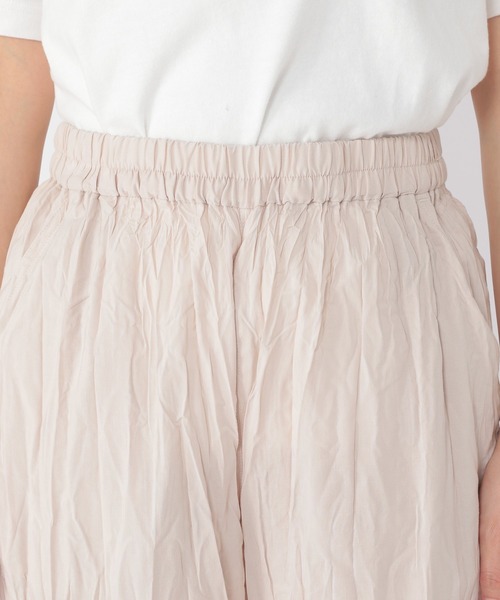 studio CLIP(スタディオクリップ)の「コットンレーヨンブロードワッシャーパンツ(その他パンツ・レディース・ラベンダー/ライトグリーン/ライトベージュ・LARGE/MEDIUM)」の11枚目の写真