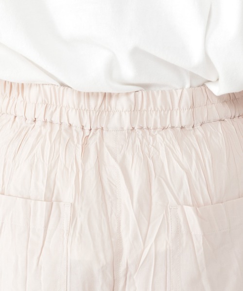 studio CLIP(スタディオクリップ)の「コットンレーヨンブロードワッシャーパンツ(その他パンツ・レディース・ラベンダー/ライトグリーン/ライトベージュ・LARGE/MEDIUM)」の5枚目の写真