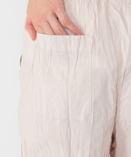 studio CLIP(スタディオクリップ)の「コットンレーヨンブロードワッシャーパンツ(その他パンツ・レディース・ラベンダー/ライトグリーン/ライトベージュ・LARGE/MEDIUM)」の17枚目の写真