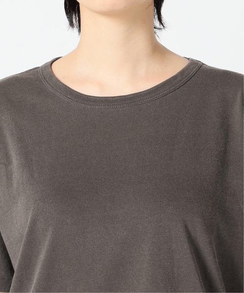 SLOBE IENA（スローブイエナ）の「【LE BON SHOPPE】 HER Tシャツ【手洗い可】 ◆（Tシャツ/カットソー・レディース・グレー/ブラウン/カーキ/ピンク・FREE）」の20枚目の写真