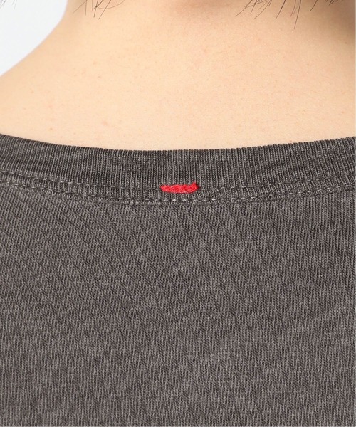 SLOBE IENA（スローブイエナ）の「【LE BON SHOPPE】 HER Tシャツ【手洗い可】 ◆（Tシャツ/カットソー・レディース・グレー/ブラウン/カーキ/ピンク・FREE）」の16枚目の写真