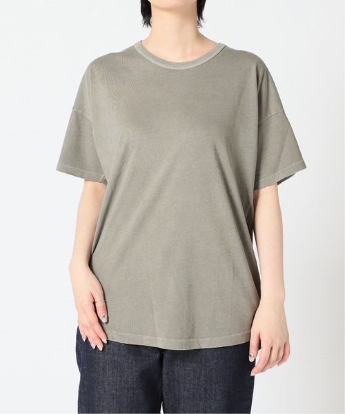 SLOBE IENA（スローブイエナ）の「【LE BON SHOPPE】 HER Tシャツ【手洗い可】 ◆（Tシャツ/カットソー・レディース・グレー/ブラウン/カーキ/ピンク・FREE）」の7枚目の写真