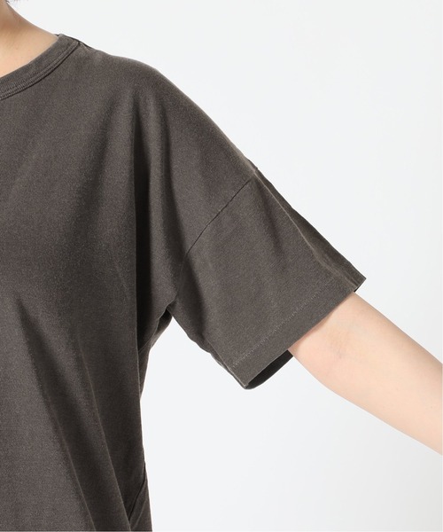 SLOBE IENA（スローブイエナ）の「【LE BON SHOPPE】 HER Tシャツ【手洗い可】 ◆（Tシャツ/カットソー・レディース・グレー/ブラウン/カーキ/ピンク・FREE）」の6枚目の写真