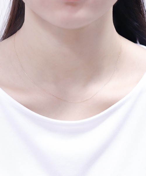 BLOOM（ブルーム）の「K10 イエローゴールド ネックレス BLOOM/ブルーム（ネックレス・レディース・イエローゴールド・40cm）」の8枚目の写真