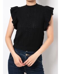 RESEXXY | バックデザインレースニットトップス(ニット/セーター)