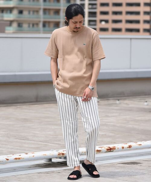 【新品未使用】LACOSTEコットン リネン ワッフル Tシャツ TH072EL LACOSTE（ラコステ）の「【WEB限定】LACOSTE: コットン リネン