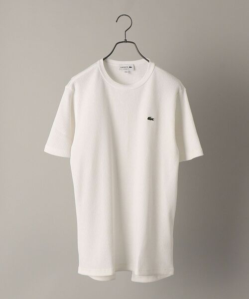 【新品未使用】LACOSTEコットン リネン ワッフル Tシャツ TH072EL LACOSTE（ラコステ）の「【WEB限定】LACOSTE: コットン リネン