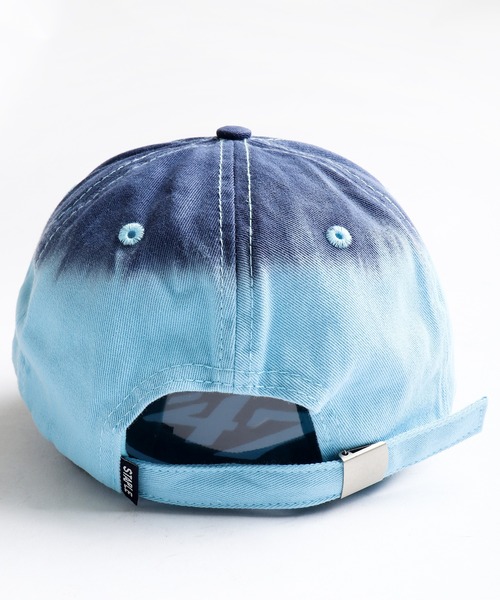 staple(ステイプル)の「【STAPLE】ムラ染め刺繍キャップ(キャップ・メンズ・ミント・FREE)」の4枚目の写真