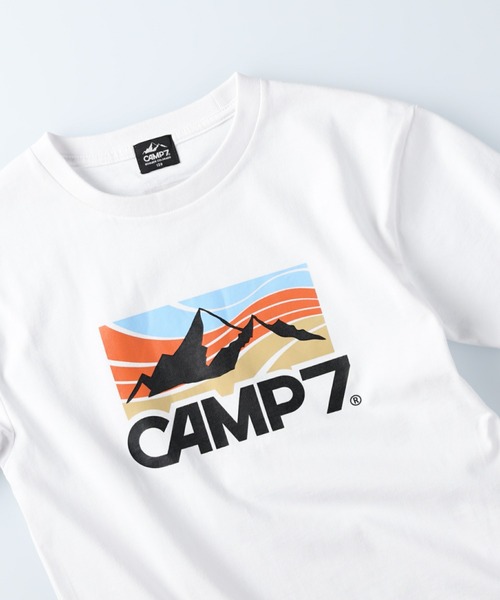 CAMP7(キャンプセブン)の「【CAMP7】フロントロゴプリントTシャツ(Tシャツ/カットソー・キッズ・ホワイト/ブラック・130/155/105/120/140)」の10枚目の写真