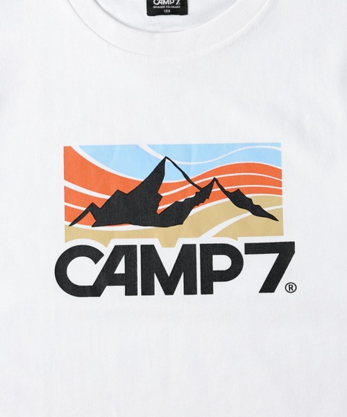 CAMP7(キャンプセブン)の「【CAMP7】フロントロゴプリントTシャツ(Tシャツ/カットソー・キッズ・ホワイト/ブラック・130/155/105/120/140)」の11枚目の写真