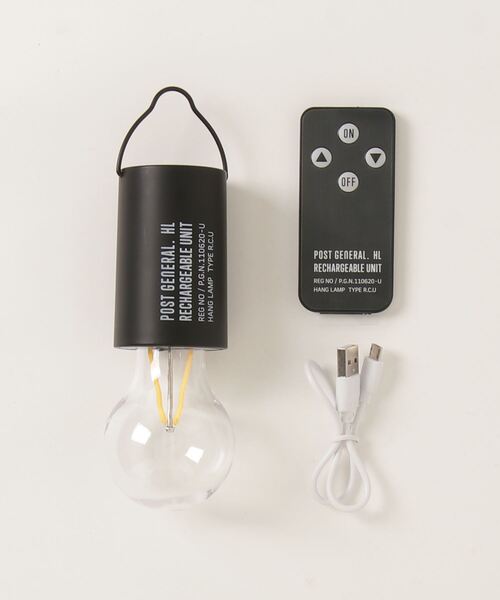 POST GENERAL（ポストジェネラル）の「POSTGENERAL HANG LAMP RECHARGEABLE 2 (ポストジェネラル )(ブラック)(982170006)（アウトドアグッズ・メンズ・ブラック・FREE）」の10枚目の写真