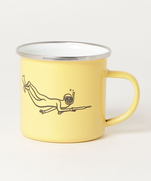 POLeR OUTDOOR STUFF（ポーラーアウトドアスタッフ）の「POLeR OUTDOOR STUFF/ポーラーアウトドアスタッフ　POLER CAMP MUG　マグカップ（アウトドアグッズ・メンズ・ライトブルー/ゴールド/オレンジ/グリーン・SMALL/X-LARGE/LARGE/MEDIUM）」の4枚目の写真