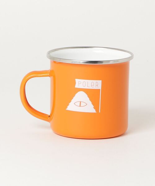 POLeR OUTDOOR STUFF（ポーラーアウトドアスタッフ）の「POLeR OUTDOOR STUFF/ポーラーアウトドアスタッフ　POLER CAMP MUG　マグカップ（アウトドアグッズ・メンズ・ライトブルー/ゴールド/オレンジ/グリーン・SMALL/X-LARGE/LARGE/MEDIUM）」の5枚目の写真