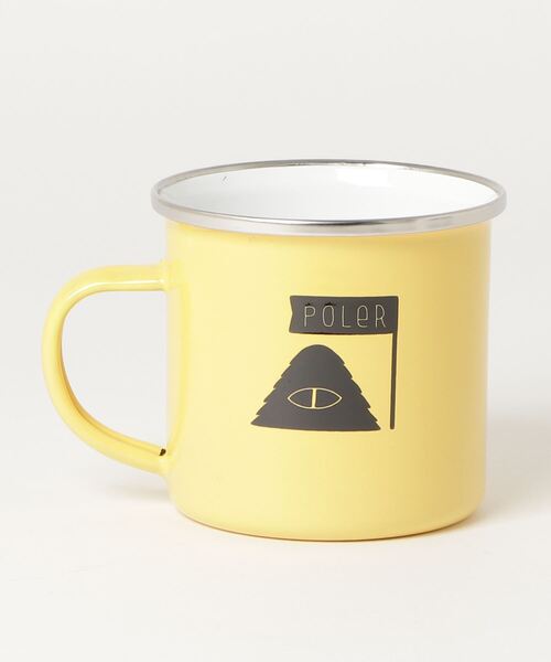 POLeR OUTDOOR STUFF（ポーラーアウトドアスタッフ）の「POLeR OUTDOOR STUFF/ポーラーアウトドアスタッフ　POLER CAMP MUG　マグカップ（アウトドアグッズ・メンズ・ライトブルー/ゴールド/オレンジ/グリーン・SMALL/X-LARGE/LARGE/MEDIUM）」の8枚目の写真