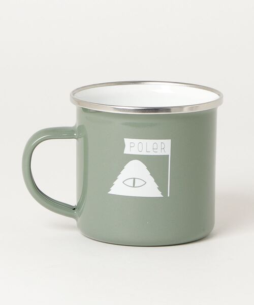POLeR OUTDOOR STUFF（ポーラーアウトドアスタッフ）の「POLeR OUTDOOR STUFF/ポーラーアウトドアスタッフ　POLER CAMP MUG　マグカップ（アウトドアグッズ・メンズ・ライトブルー/ゴールド/オレンジ/グリーン・SMALL/X-LARGE/LARGE/MEDIUM）」の10枚目の写真