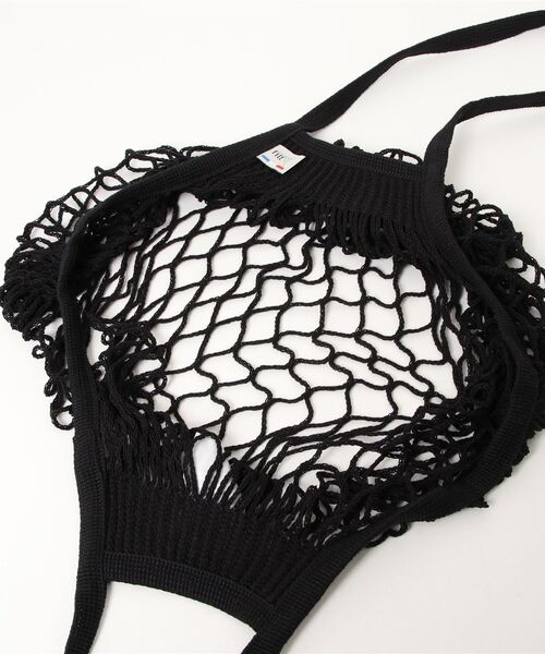 LABOUR AND WAIT（レイバーアンドウェイト）の「LABOUR AND WAIT | LONG HANDLED STRING BAG（ショルダーバッグ・レディース・ブラック・-）」の4枚目の写真