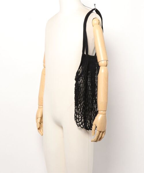 LABOUR AND WAIT（レイバーアンドウェイト）の「LABOUR AND WAIT | LONG HANDLED STRING BAG（ショルダーバッグ・レディース・ブラック・-）」の3枚目の写真