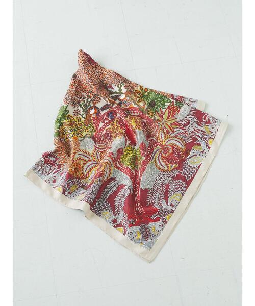 CRAFT STANDARD BOUTIQUE（クラフトスタンダードブティック）の「カラーフォレストスカーフ　＊（バンダナ/スカーフ・レディース・ネイビー/ピンク・FREE）」の9枚目の写真