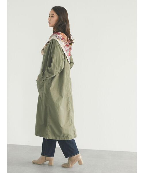 CRAFT STANDARD BOUTIQUE（クラフトスタンダードブティック）の「カラーフォレストスカーフ　＊（バンダナ/スカーフ・レディース・ネイビー/ピンク・FREE）」の7枚目の写真