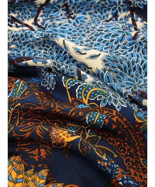 CRAFT STANDARD BOUTIQUE（クラフトスタンダードブティック）の「カラーフォレストスカーフ　＊（バンダナ/スカーフ・レディース・ネイビー/ピンク・FREE）」の6枚目の写真