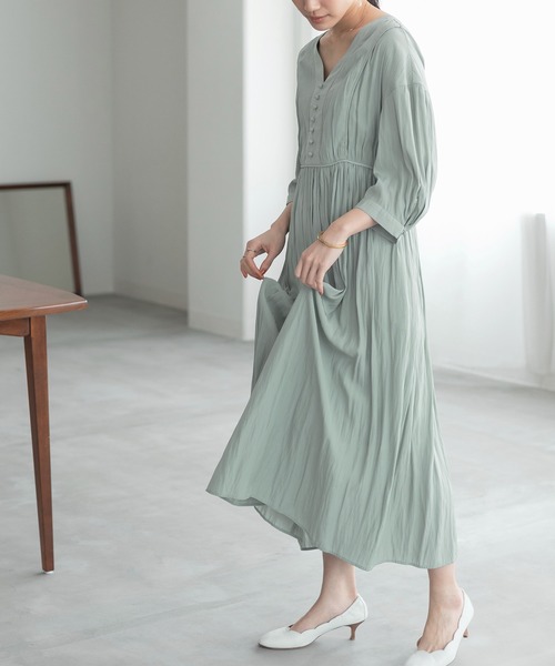 ブランド古着 7分袖ワンピース ワンピース Adam Et Rope アダムエロペ のファッション通販 Zozoused