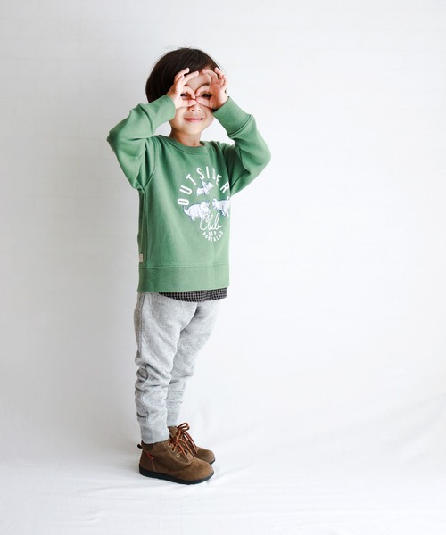 SKAPE（エスケープ）の「ｷﾙﾄｼﾞｮｶﾞｰﾊﾟﾝﾂ（スウェットパンツ・キッズ・ブラック/グレー・110cm/130cm/90cm/140cm/100cm/80ｃｍ/120cm）」の12枚目の写真