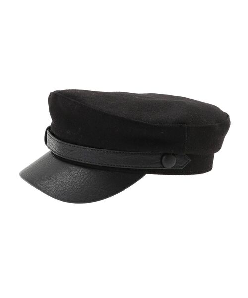 GYDA(ジェイダ)の「ベルトデザインマリンキャップ(キャップ・レディース・グレー/ブラック・FREE)」の5枚目の写真