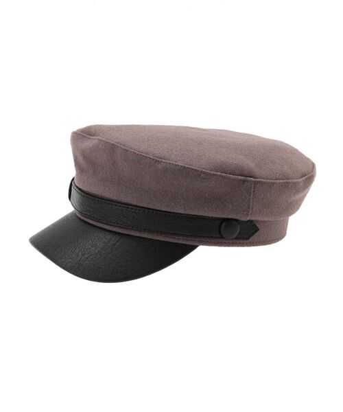 GYDA(ジェイダ)の「ベルトデザインマリンキャップ(キャップ・レディース・グレー/ブラック・FREE)」の11枚目の写真