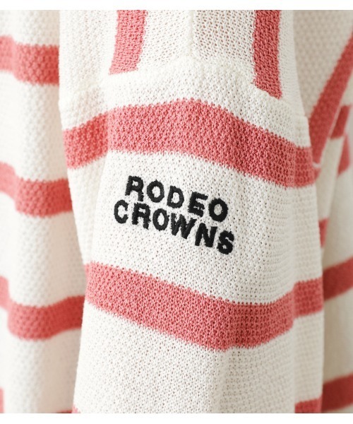 RODEO CROWNS WIDE BOWL（ロデオクラウンズワイドボウル）の「ﾎﾞｰﾀﾞｰﾆｯﾄ（ニット/セーター・レディース・グリーン系その他/ピンク系その他/ブルー系その他3・FREE）」の21枚目の写真