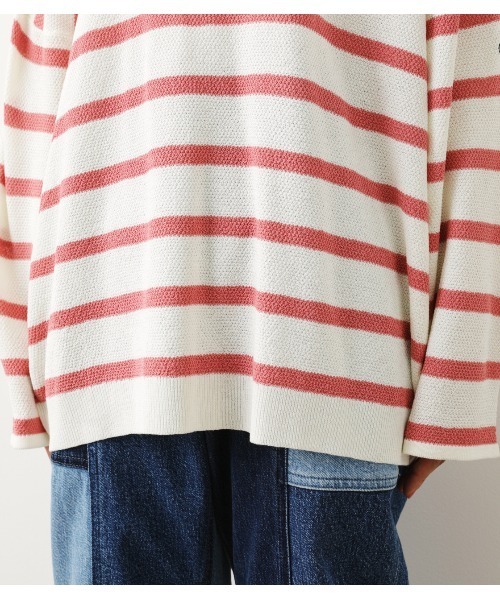 RODEO CROWNS WIDE BOWL（ロデオクラウンズワイドボウル）の「ﾎﾞｰﾀﾞｰﾆｯﾄ（ニット/セーター・レディース・グリーン系その他/ピンク系その他/ブルー系その他3・FREE）」の12枚目の写真