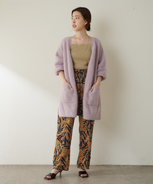 SHENERY(シーナリー)の「柄イージーパンツ(その他パンツ・レディース・アイボリー/キャメル・FREE)」の5枚目の写真