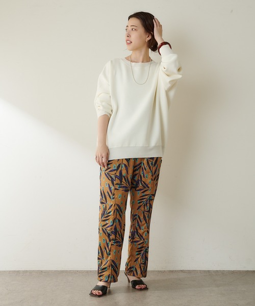 SHENERY(シーナリー)の「柄イージーパンツ(その他パンツ・レディース・アイボリー/キャメル・FREE)」の10枚目の写真