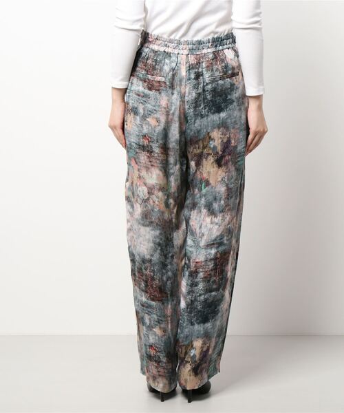 HELIOPOLE（エリオポール）の「ORFEO STAMPA CUPRO PANTs（その他パンツ・レディース・ホワイト・36/38）」の3枚目の写真