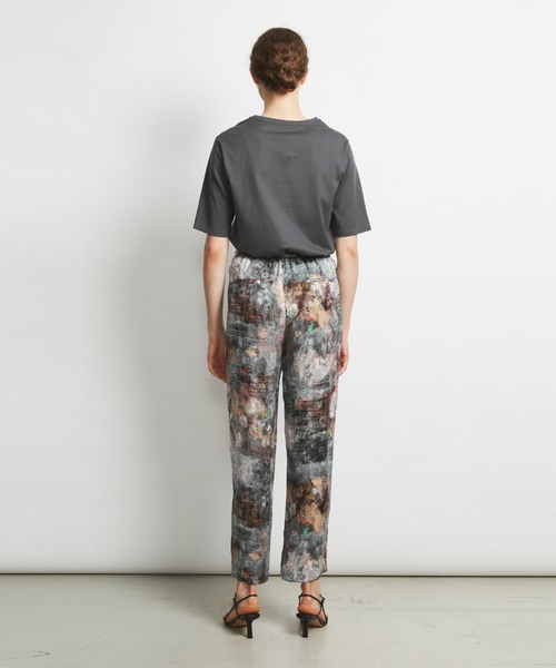 HELIOPOLE（エリオポール）の「ORFEO STAMPA CUPRO PANTs（その他パンツ・レディース・ホワイト・36/38）」の5枚目の写真