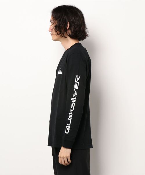 Quiksilver（クイックシルバー）の「MW OMNI LT/クイックシルバー袖プリント長袖ロンT（Tシャツ/カットソー・メンズ・ピンク/ブラック/ブルー/ホワイト/ブラック系その他・LARGE/X-LARGE/MEDIUM/SMALL）」の6枚目の写真