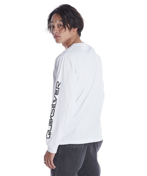 Quiksilver（クイックシルバー）の「MW OMNI LT/クイックシルバー袖プリント長袖ロンT（Tシャツ/カットソー・メンズ・ピンク/ブラック/ブルー/ホワイト/ブラック系その他・LARGE/X-LARGE/MEDIUM/SMALL）」の9枚目の写真