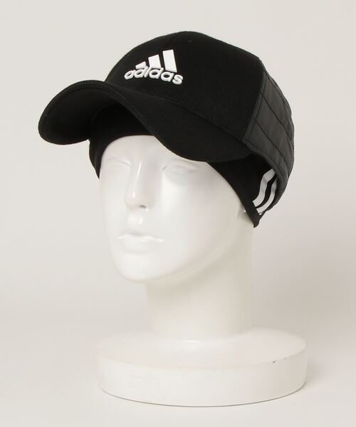 イヤーバンド付き 中わた入りウォームキャップ【adidas Golf/アディダスゴルフ】（キャップ）｜adidas（アディダス）のファッション