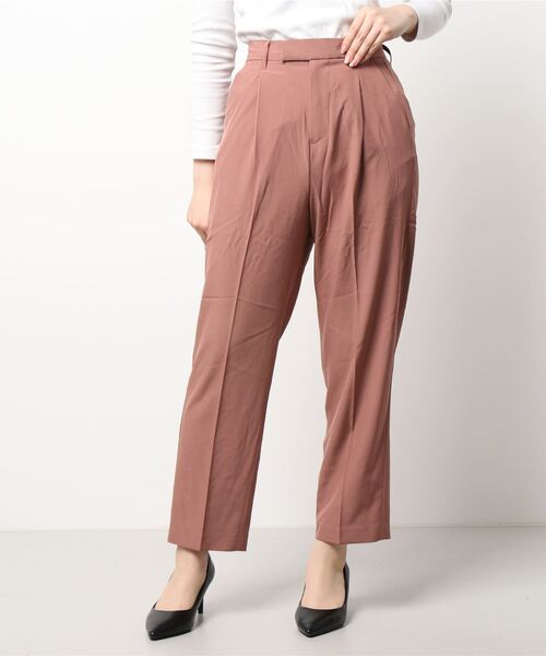 Te chichi TERRASSE（テチチテラス）の「センタープレスパンツ（その他パンツ・レディース・ネイビー/ピンク/ベージュ・ﾌﾘ-）」の4枚目の写真