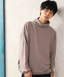 抗ウイルス 抗菌 防臭 消臭加工 オフタートル ドロップショルダー スウェット ビッグ トレーナー