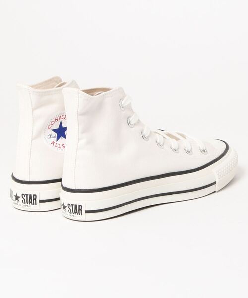 CONVERSE（コンバース）の「CANVAS ALL STAR J HI（スニーカー・レディース・ホワイト/ブラック・22.5/24.5/23.5）」の4枚目の写真