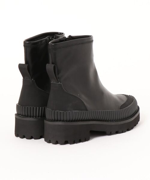 Zipper（ジッパー）の「【Zipper】<2021AW>ビガーブーツ（ブーツ・レディース・ブラック/アイボリー・LL/S/M/L）」の3枚目の写真