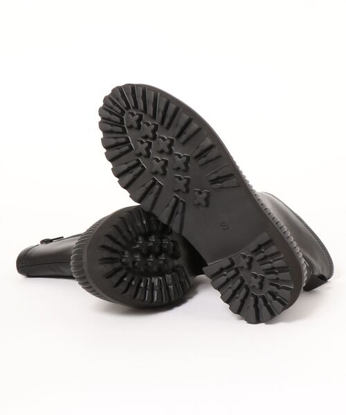 Zipper（ジッパー）の「【Zipper】<2021AW>ビガーブーツ（ブーツ・レディース・ブラック/アイボリー・LL/S/M/L）」の4枚目の写真