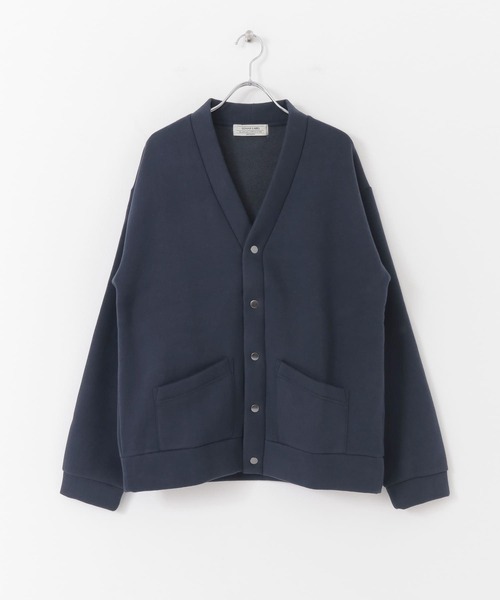URBAN RESEARCH Sonny Label(アーバンリサーチサニーレーベル)の「スウェットリラックスカーディガン(カーディガン/ボレロ・メンズ・ネイビー/キャメル/アイボリー・LARGE/MEDIUM)」の4枚目の写真