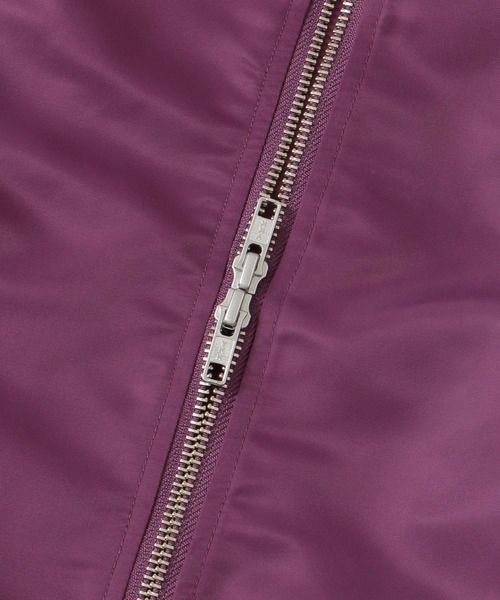 URBAN RESEARCH（アーバンリサーチ）の「オーバーサイズMA1（MA-1・メンズ・ベージュ/パープル/グレー/カーキ/ピンク・FREE）」の8枚目の写真