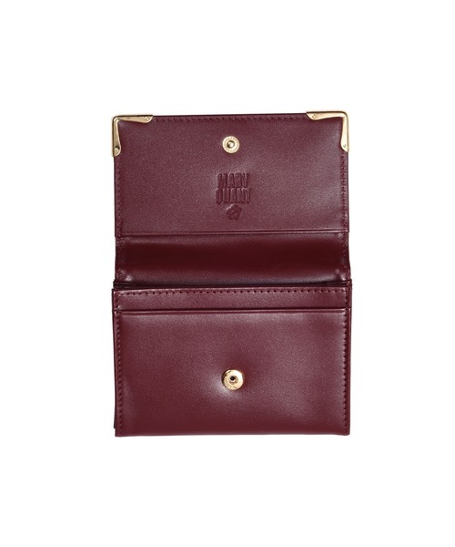 マリークワント カードケース 本革 MARY QUANT マリークワント マリクワ パスケース 定期入れ