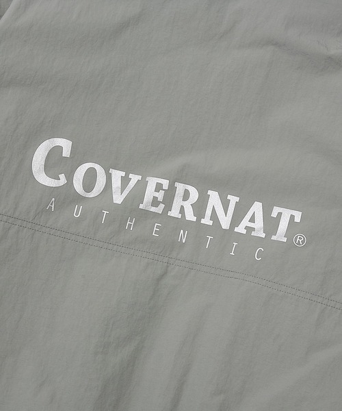 COVERNAT（カバーナット）の「【COVERNAT】PADDED TRACK JACKET / カバーナット パデッド ナイロン トラック ジャケット（ナイロンジャケット・メンズ・アイボリー/ブラック/グレー・SMALL/X-LARGE/LARGE/MEDIUM）」の21枚目の写真