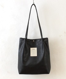 Per sist ence | Per sist ence/パーシエンス　フェイクレザー ハンドルタックトートバッグ(トートバッグ)