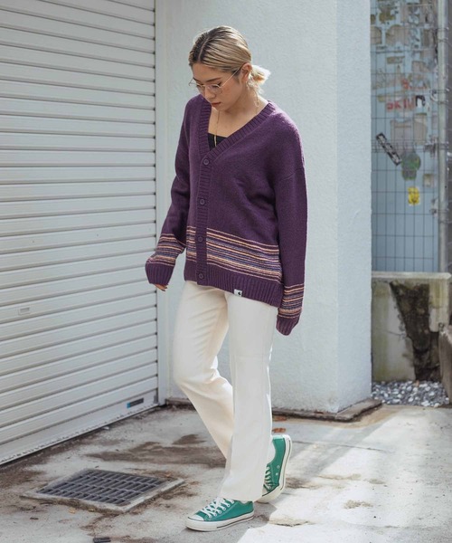 Carhartt（カーハート）の「Carhartt W DILLON CARDIGAN I029517（カーディガン/ボレロ・レディース・ネイビー・LARGE/X-SMALL）」の6枚目の写真