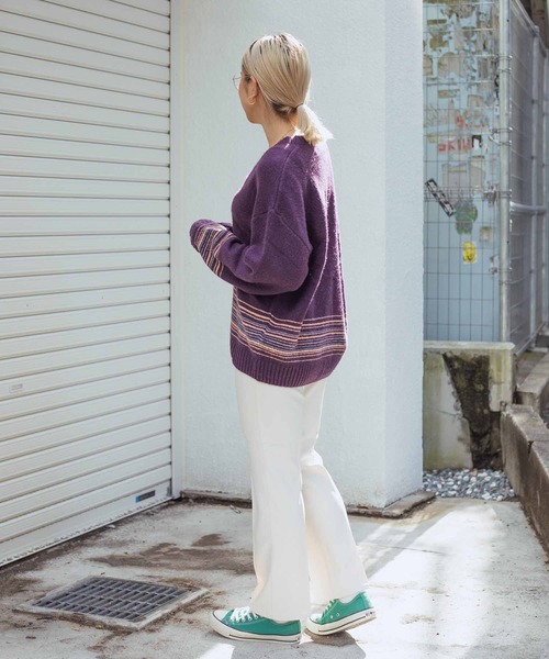 Carhartt（カーハート）の「Carhartt W DILLON CARDIGAN I029517（カーディガン/ボレロ・レディース・ネイビー・LARGE/X-SMALL）」の7枚目の写真